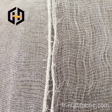 Tissu en maille polyester grège pour ruban adhésif en tissu